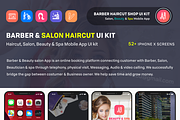 Barber & Salon UI Kit, an App Template by UX Design Master (Thumbnail 10 of 13)