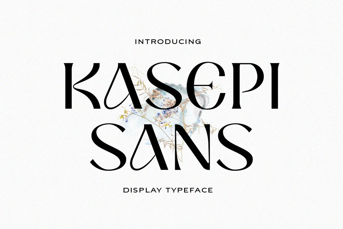 Kasepi Sans Display Fonts, a Sans Serif Font by Yukita Creative (Photo 1 of 12)