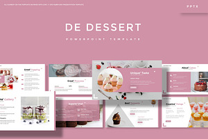 De Dessert - Powerpoint Template