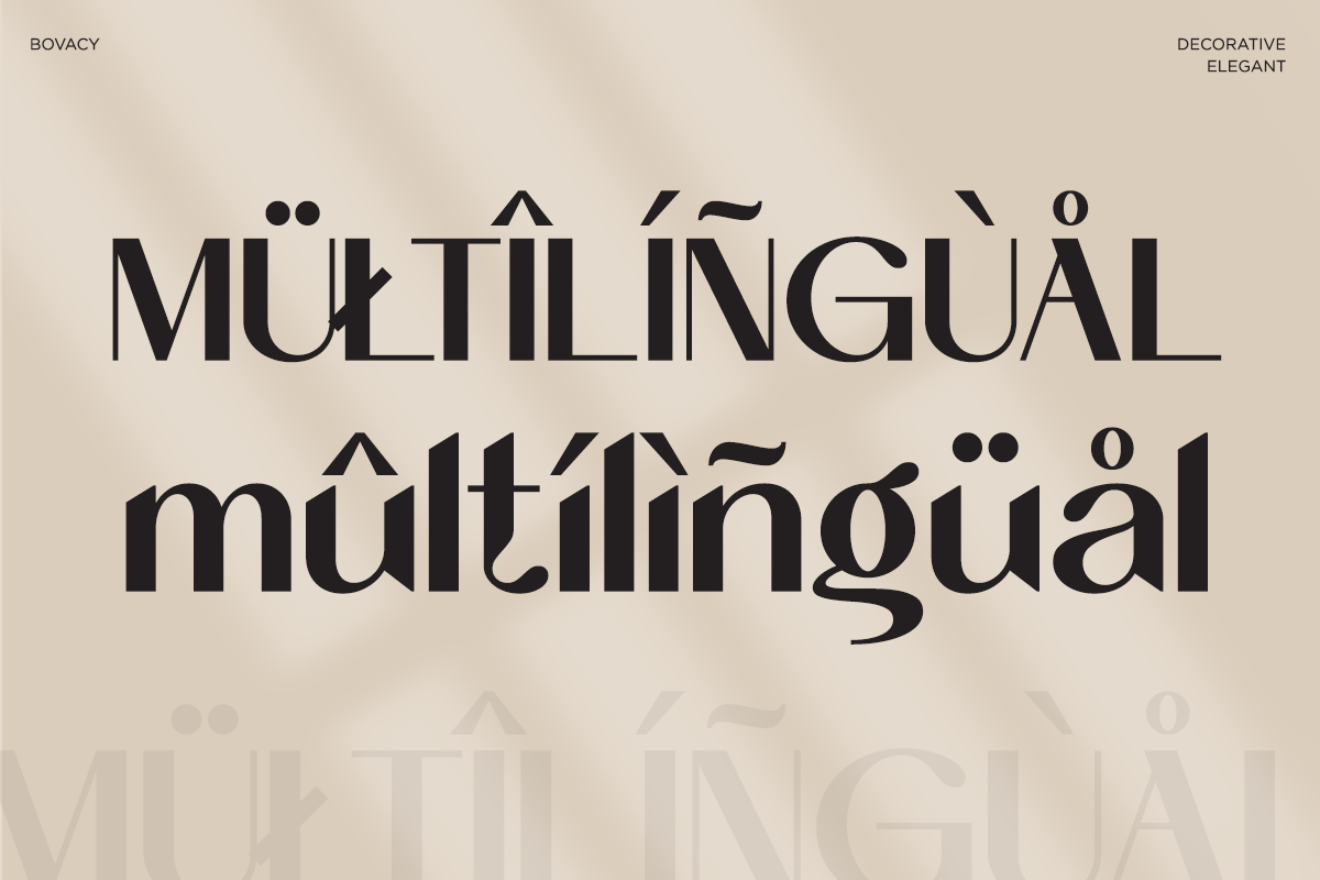 Bovacy - Modern Elegant Serif, a Serif Font by Say Studio (Photo 12 of 15)