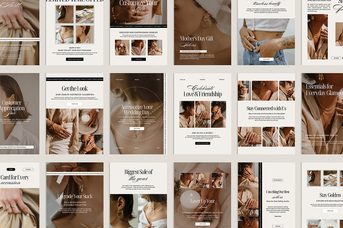 Newsletter Email Canva Template, an Email Template by Amaré Creative (Photo 4 of 6)