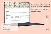 Reading Journal Literary Notion Hub, an App Template by Little Creative Scribbles (Thumbnail 2 of 8)