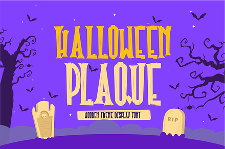 Halloween Plaque