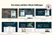 HVAC Squarespace Website Template, a Squarespace Template by Template Twist Shop (Thumbnail 4 of 9)