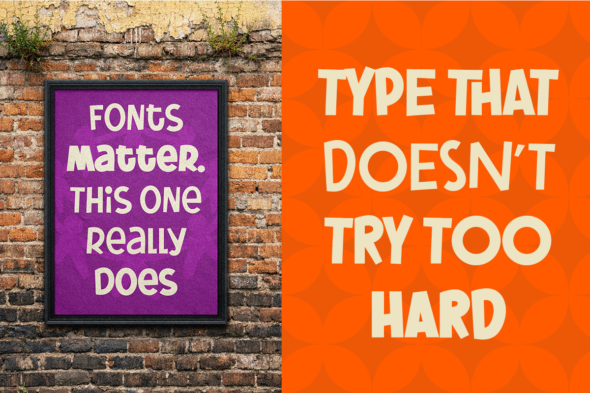 Onlink - Playful Fun Display Font, a Sans Serif Font by Afkari Studio (Photo 9 of 11)