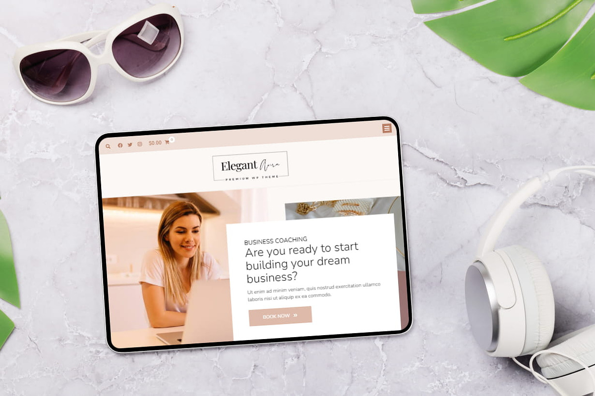 Elegant Aura – WordPress Blog Theme, a WordPress Template by Your Theme Shop (Photo 9 of 10)