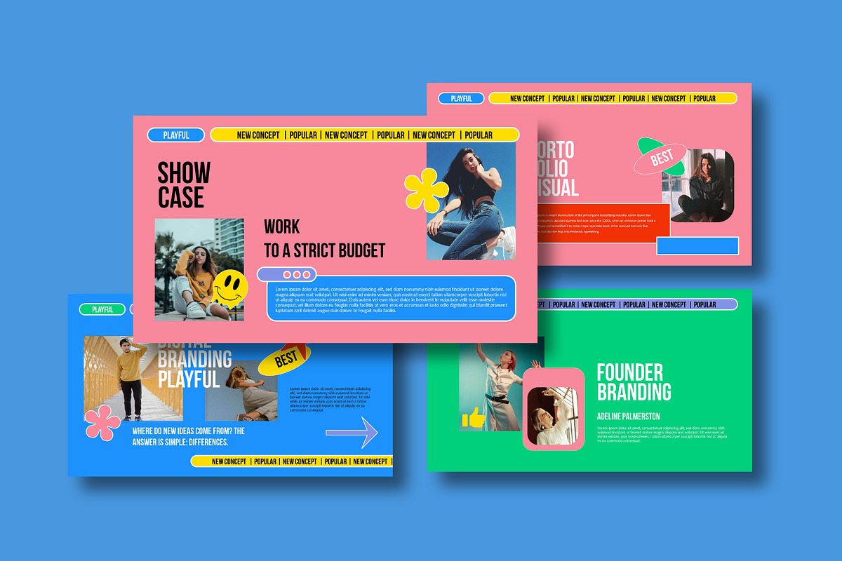 Dailyful Playful Keynote Template, a Presentation Template by Spesifikstd (Photo 5 of 12)