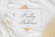 Bittenong Cenduin Modern Calligraphy, a Script Font by Denustudios (Thumbnail 7 of 13)
