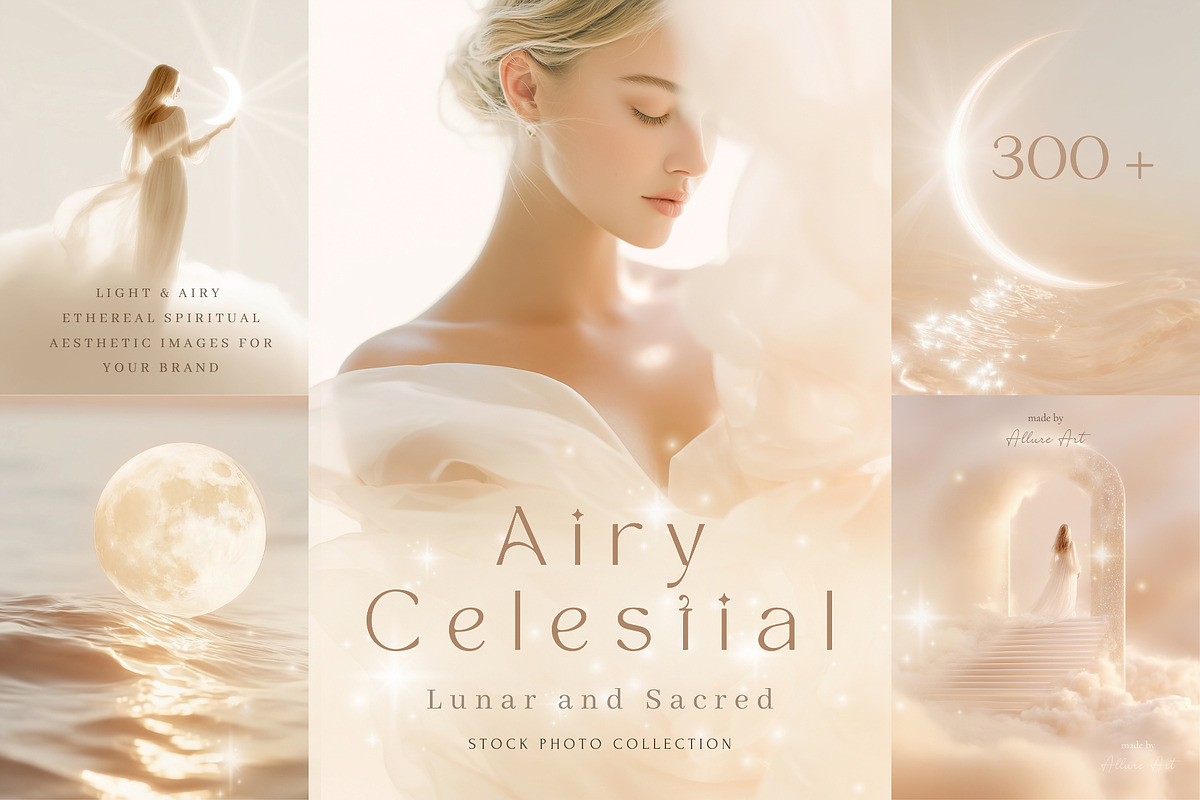 300 Celestial Stock Photo Bundle, a Beauty & Fashion Photo by Allure Art (Photo 1 of 41)