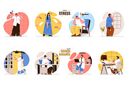 Flat People Concept Illustrations, a Finance Illustration by alexdndz (Thumbnail 12 of 14)