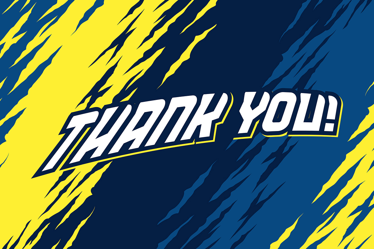 Mental Shock - Display Sport Font, a Font by Snape Design Studio (Photo 6 of 6)