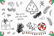 Watercolor Winter Friends, a Decorative Illustration by TanataDesign (Thumbnail 4 of 10)