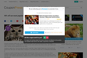 CouponPress [HTML], a HTML Template by Theme :: Kiwi (Thumbnail 3 of 5)