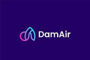 DamAir logo design, a Branding & Logo Template by Logodesignpond (Thumbnail 5 of 6)
