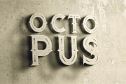 Octopus - Vintage Style Font, a Font by JumboDesign (Thumbnail 5 of 5)