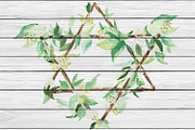Watercolor Happy Sukkot set, an Illustration by DollyPotterson (Thumbnail 5 of 6)