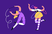 Carnival and circus artists set, a Person Illustration by Good Studio (Thumbnail 5 of 12)