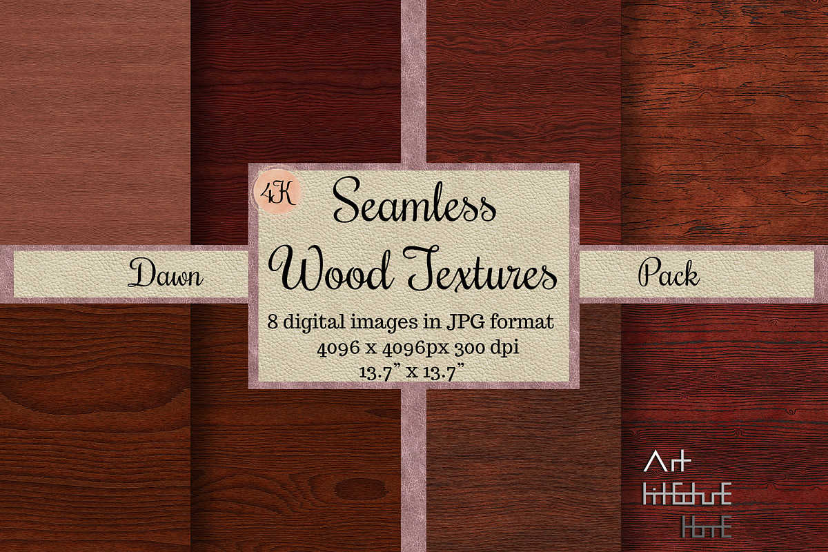 Seamless Red WOOD Textures, Dark jpg, a Texture Graphic by Arthitecture Home (Photo 1 of 11)