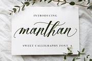Manthan Script, a Script Font by Meutuwah (Thumbnail 1 of 5)