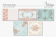Vintage Peony Bouquet, a Pattern Graphic by Collection by VY (Thumbnail 5 of 9)