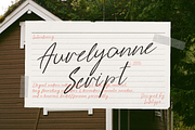 Aurelyanne - Elegant Modern Script, a Script Font by Indotype Foundry (Thumbnail 1 of 10)