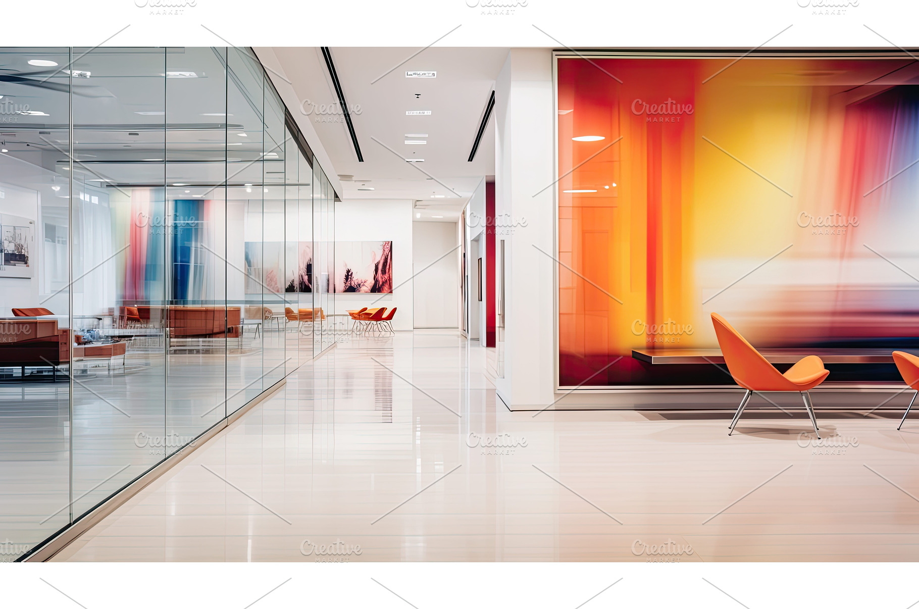sleek blurred commercial building, a Background Photo by pikepicture