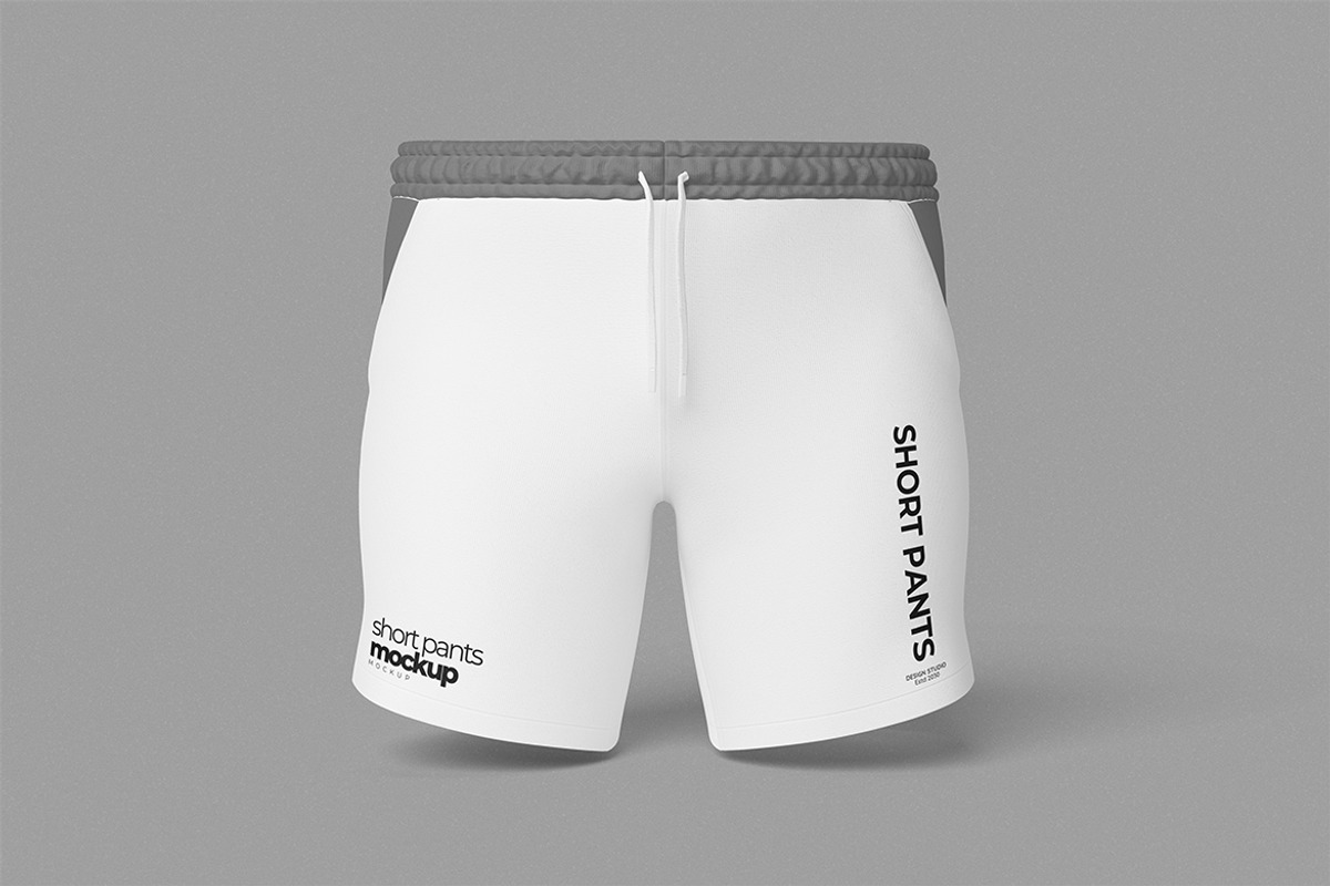 Short Pants Mockup, a Bottom Mockup by HanaSaka_Studio (Photo 3 of 5)