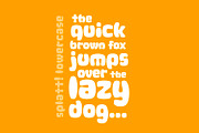 Splatt! a fat, splattered fun font, a Sans Serif Font by Little Type Factory (Thumbnail 2 of 11)