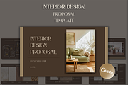 Interior Design Project Proposal, a Templates & Theme by TespinDesign (Thumbnail 1 of 7)