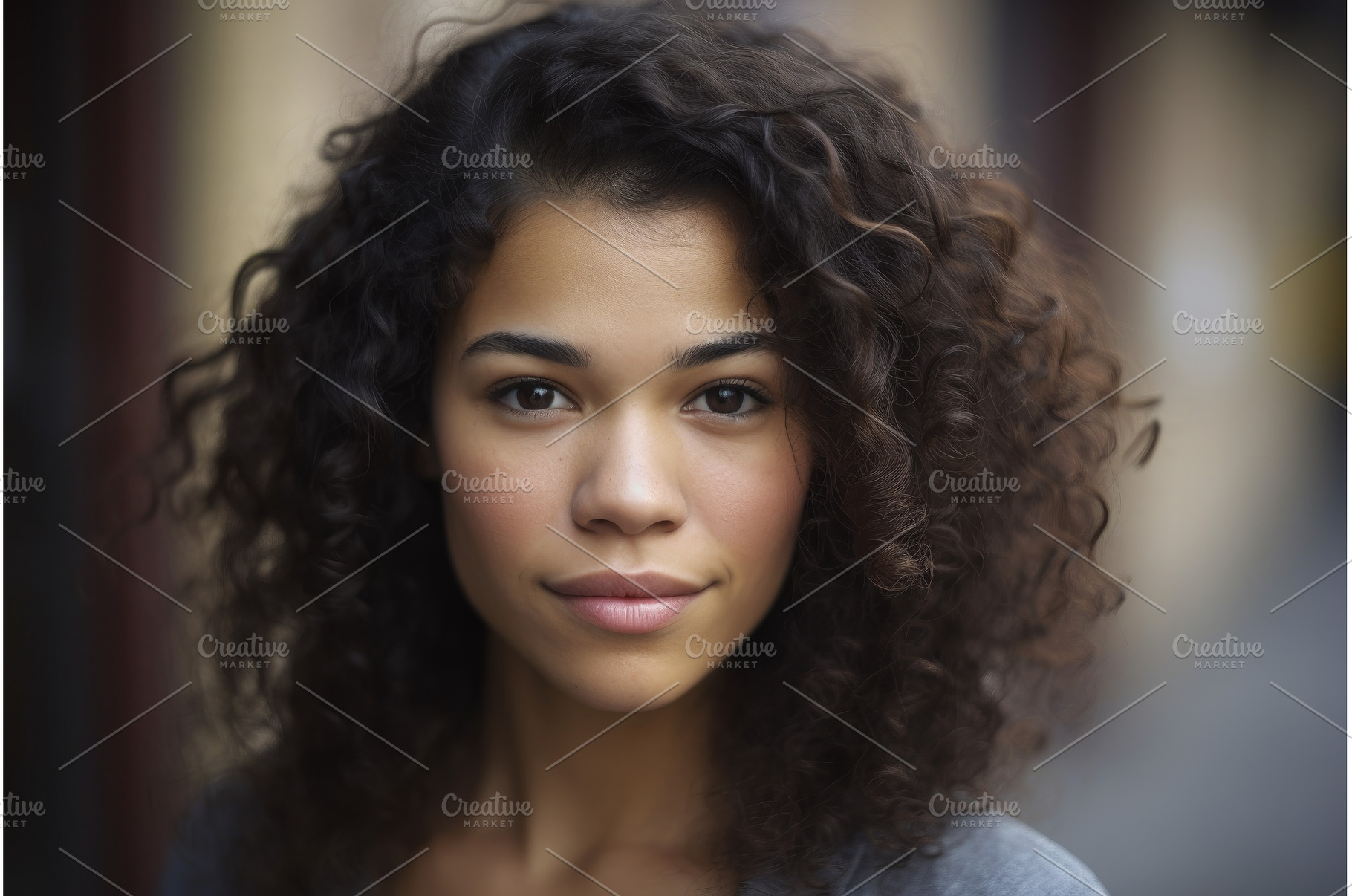 Mixed race woman. Generate Ai, a Person Photo by Ylivdesign