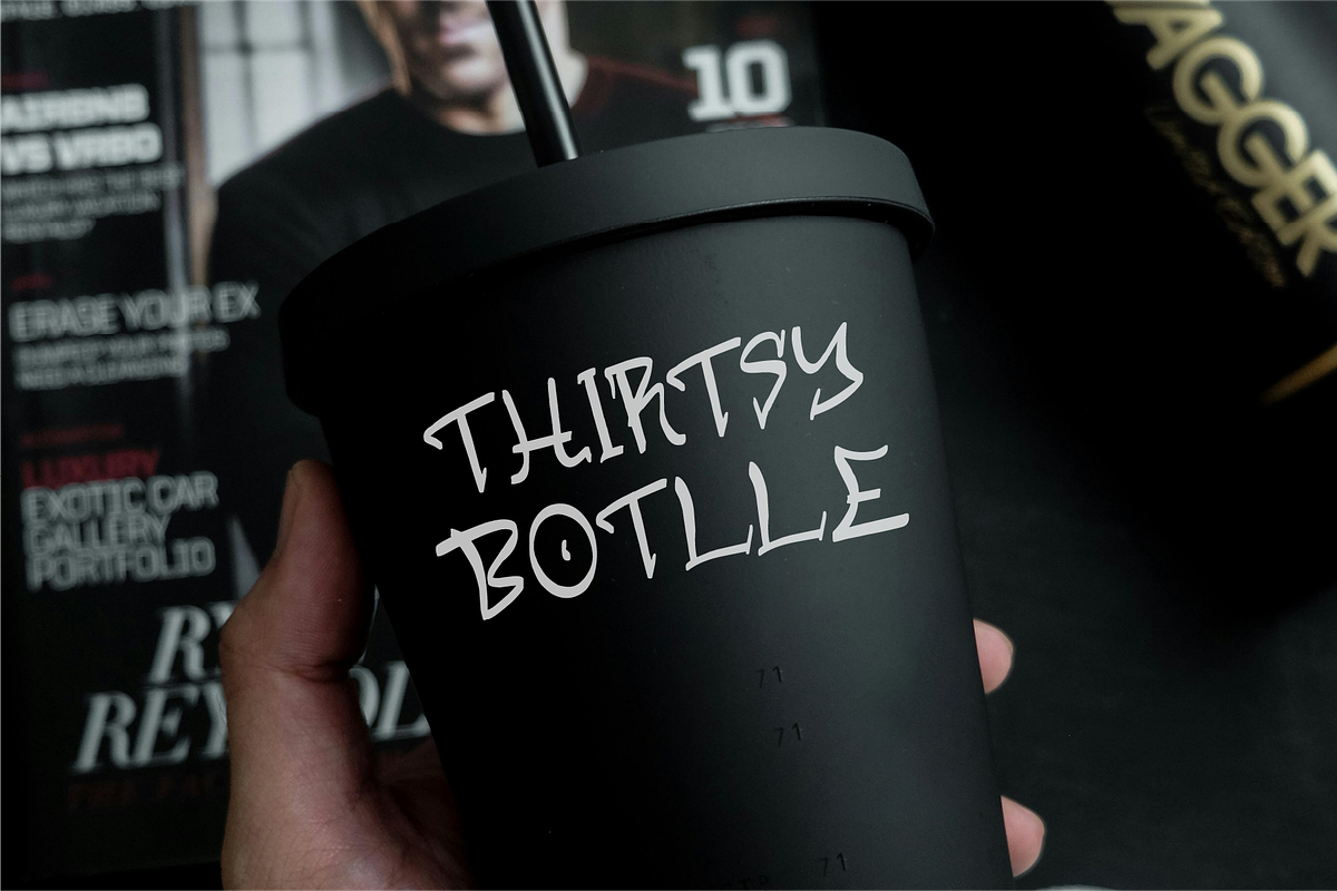 Lusk Drip - Tagging Graffiti Display, a Handwritten Font by Indotype Foundry (Photo 10 of 10)