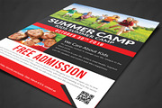 Kids Summer Camp Flyer Templates, a Flyer Template by AfzaalGraphics (Thumbnail 2 of 4)