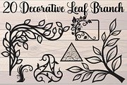 Decorative Leaf Branch Bundle, an Object Graphic by Creativeshirt (Thumbnail 1 of 37)