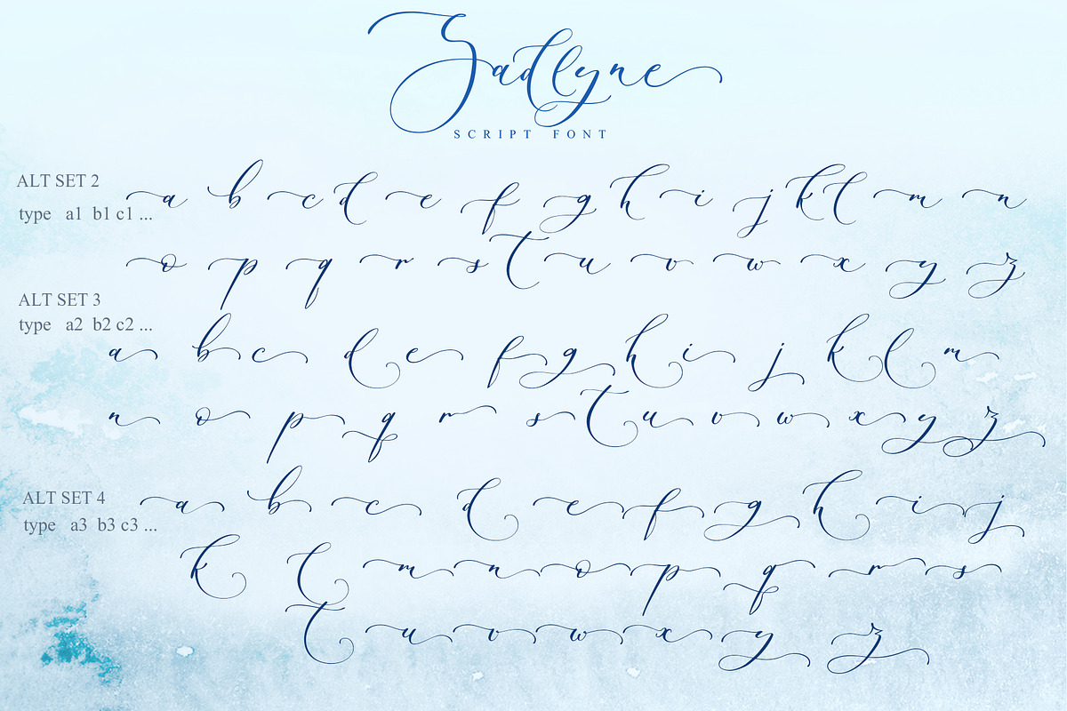 Sadlyne Wedding font + Cyrillic, a Script Font by IraDvilyuk (Photo 17 of 22)