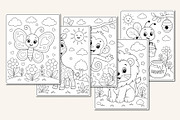 Rainbow Coloring Fun, a Stationery Template by Designmela01 (Thumbnail 6 of 8)