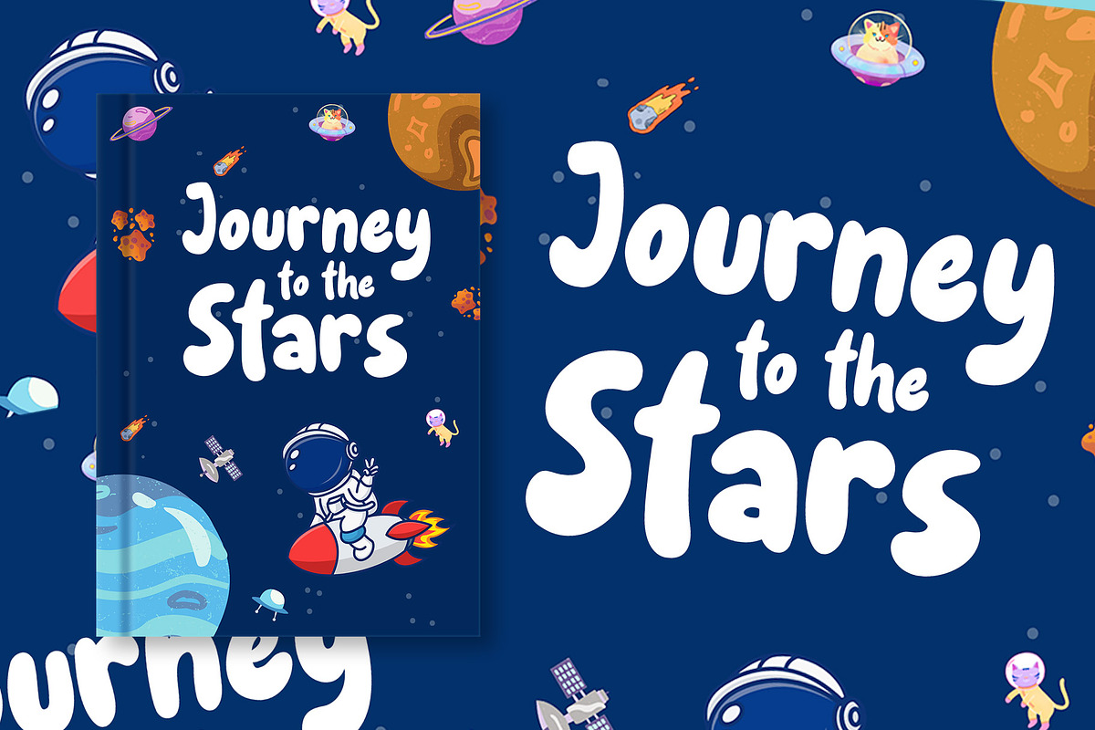 Cowkids - Fun and Bold Font, a Handwritten Font by Weape Studio (Photo 4 of 7)