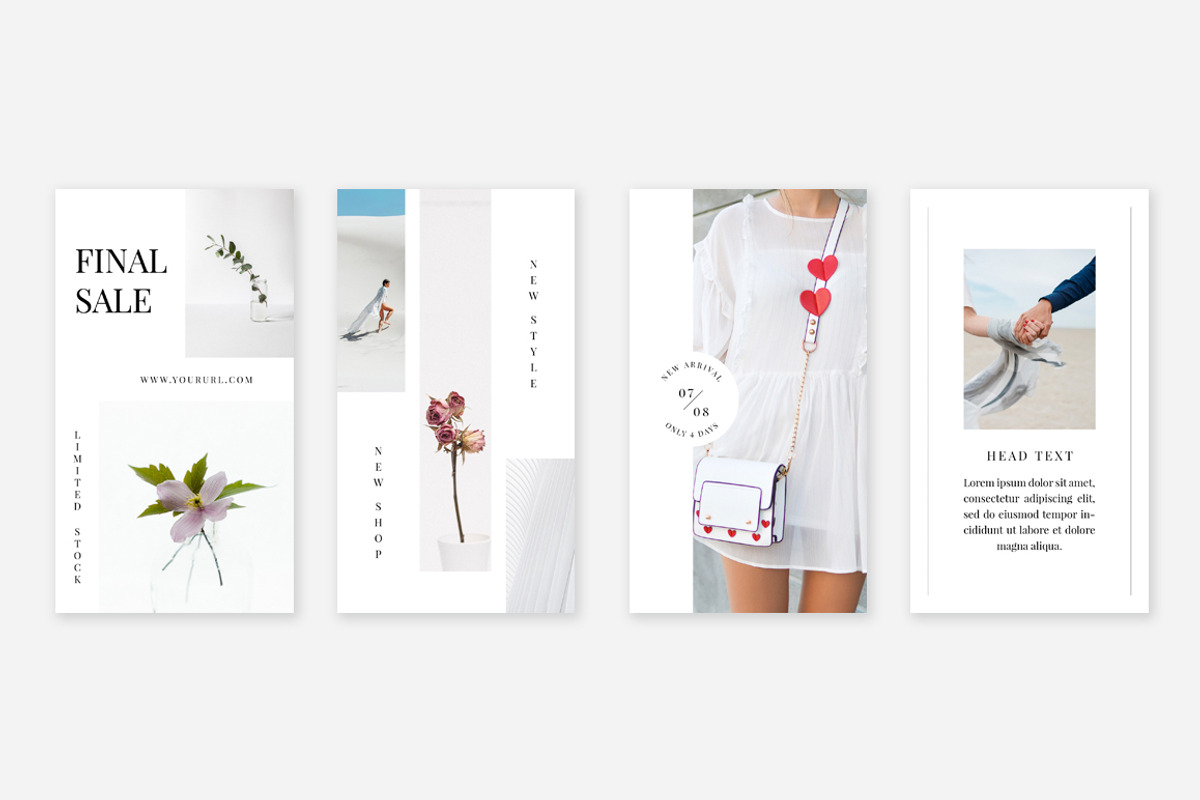Minimal Instagram Stories Pack, a Social Media Template by Swiss_cube (Photo 4 of 5)