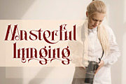 Darkbloom, a Serif Font by Letterara (Thumbnail 6 of 12)