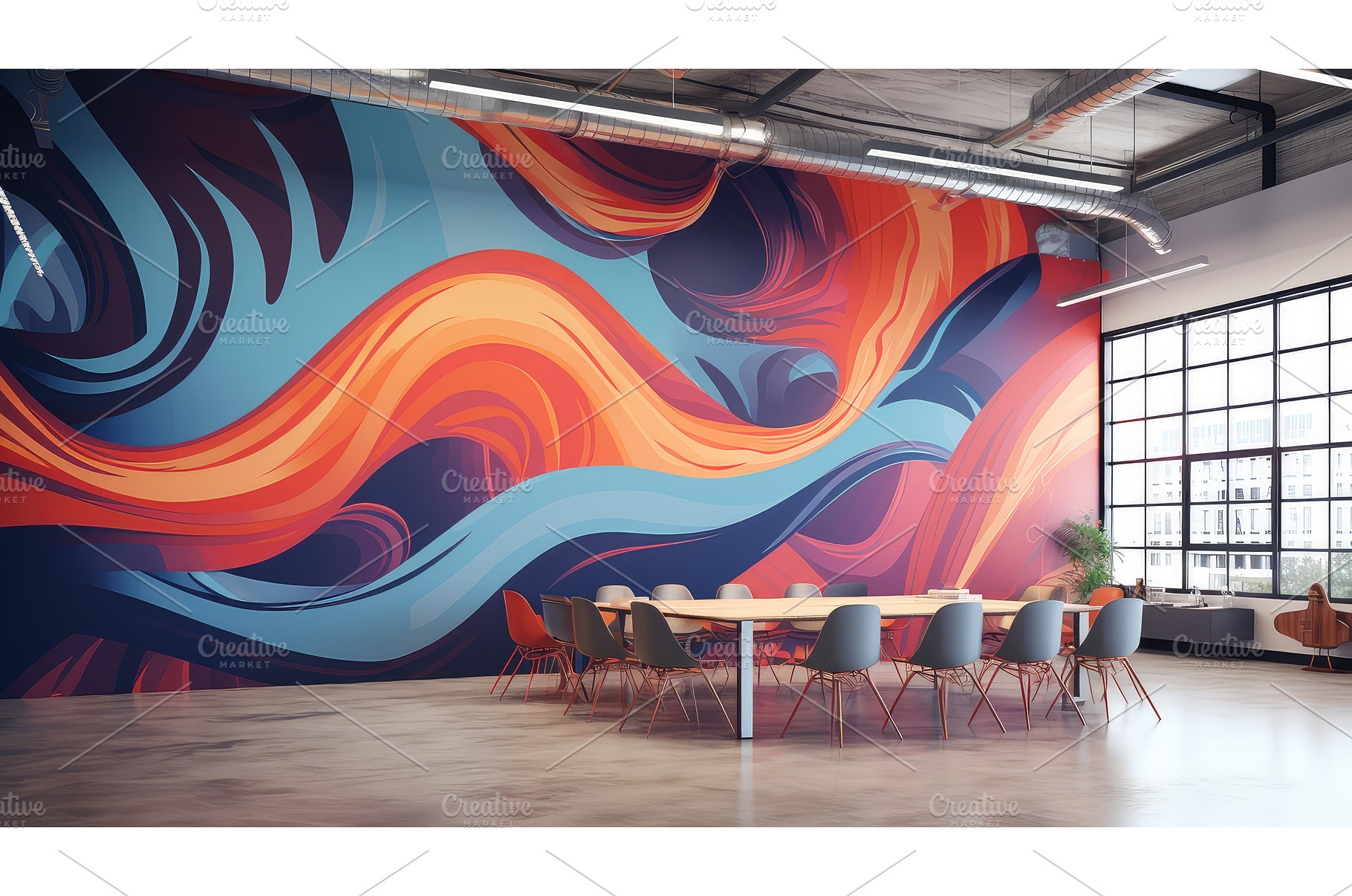 collaboration wave office background, a Technology Photo by pikepicture