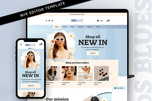 Retro Wix Template Store, a Wix Template by Template Twist Shop