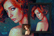Exotic Canvas PS Actions Bundel, an Action Add-On by Amorjesu.com (Thumbnail 10 of 104)