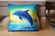 Template, Dolphin, Oceanlife, a Poster Template by Boho Pixel Dust (Thumbnail 2 of 9)