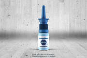 Nasal Spray Bottle Mockup, a Packaging Mockup by idesignstudio (Thumbnail 6 of 6)