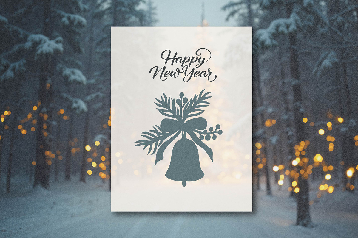 Winter Botanicals Clipart, a Seasonal Illustration by RaDavCrafts (Photo 6 of 12)