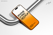 iPhone 17 Pro Mockup Set, an iPhone Mockup by Grid&Glow (Thumbnail 10 of 11)