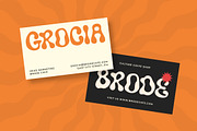 Dripero – Psychedelic Liquify Retro, a Sans Serif Font by Typia Nesia (Thumbnail 11 of 12)