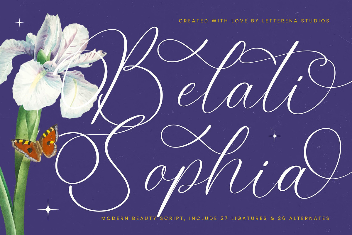 Belati Sophia Modern Beauty Script