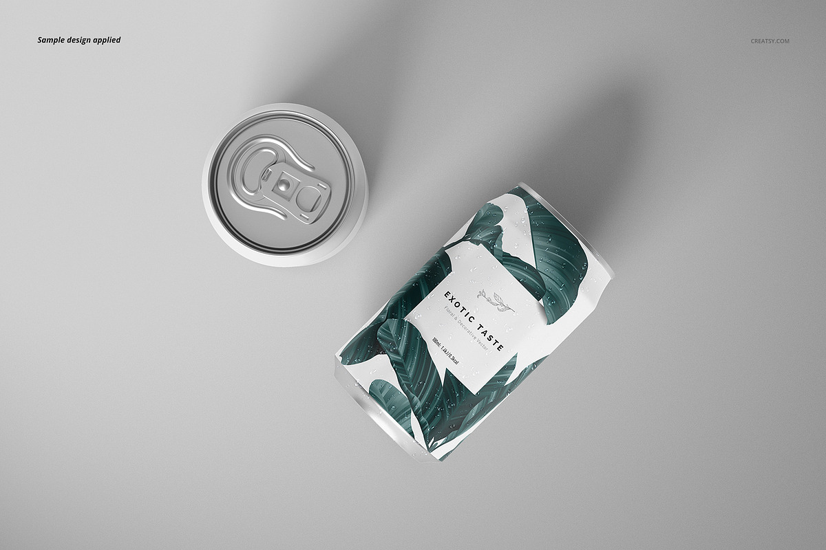 Can Mockup Set (type 1), a Packaging Mockup by creatsy5 (Photo 5 of 10)