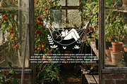 Slow Living People: Vector Line Art, a Person Illustration by divanovskaya_nv (Thumbnail 2 of 12)