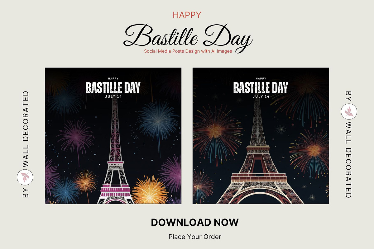 20 Bastille Day Images Wallpapers, a Print Template by Walldecorated (Photo 5 of 10)